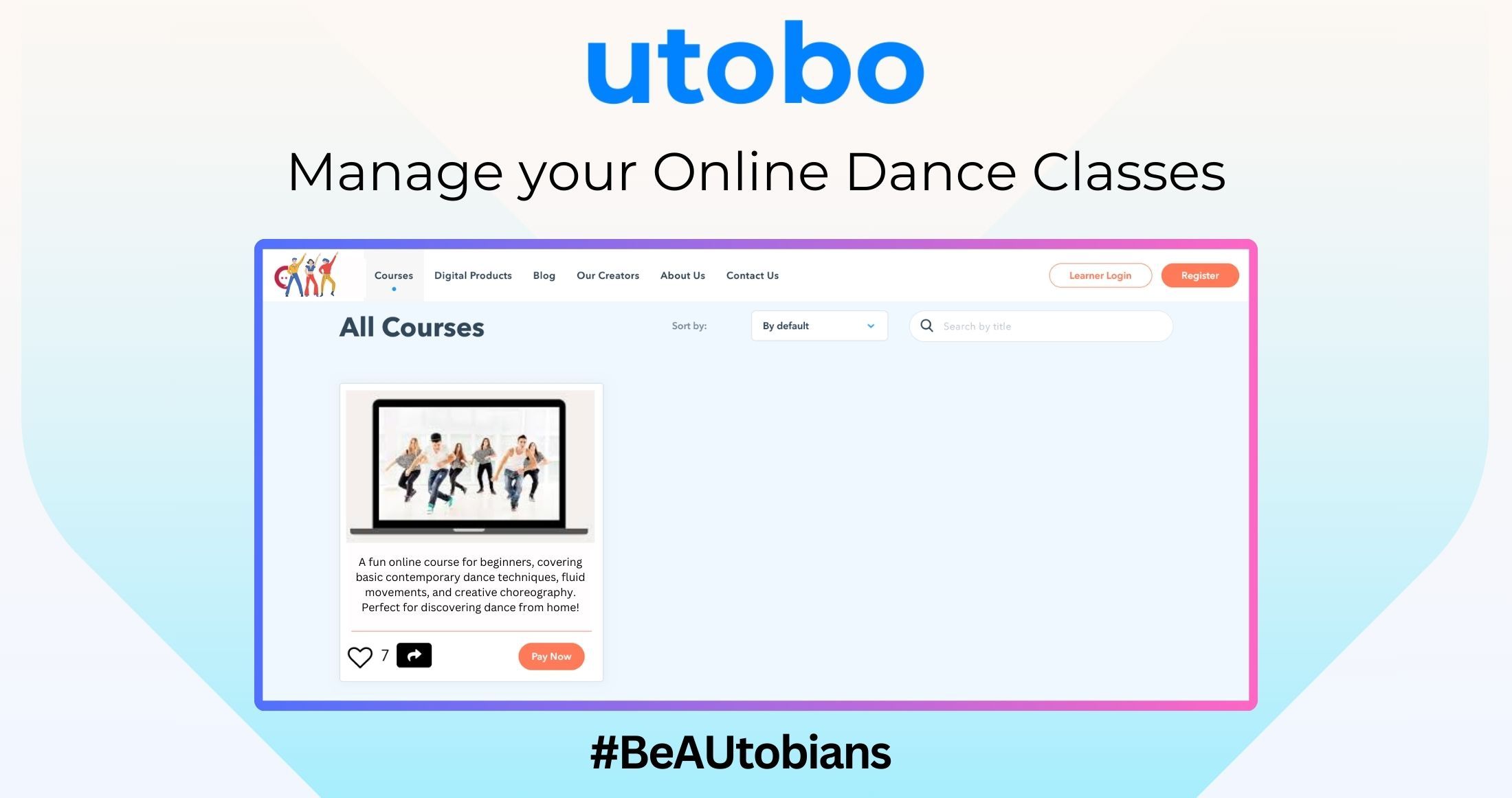 Elevate Your Dance Classes with utobo