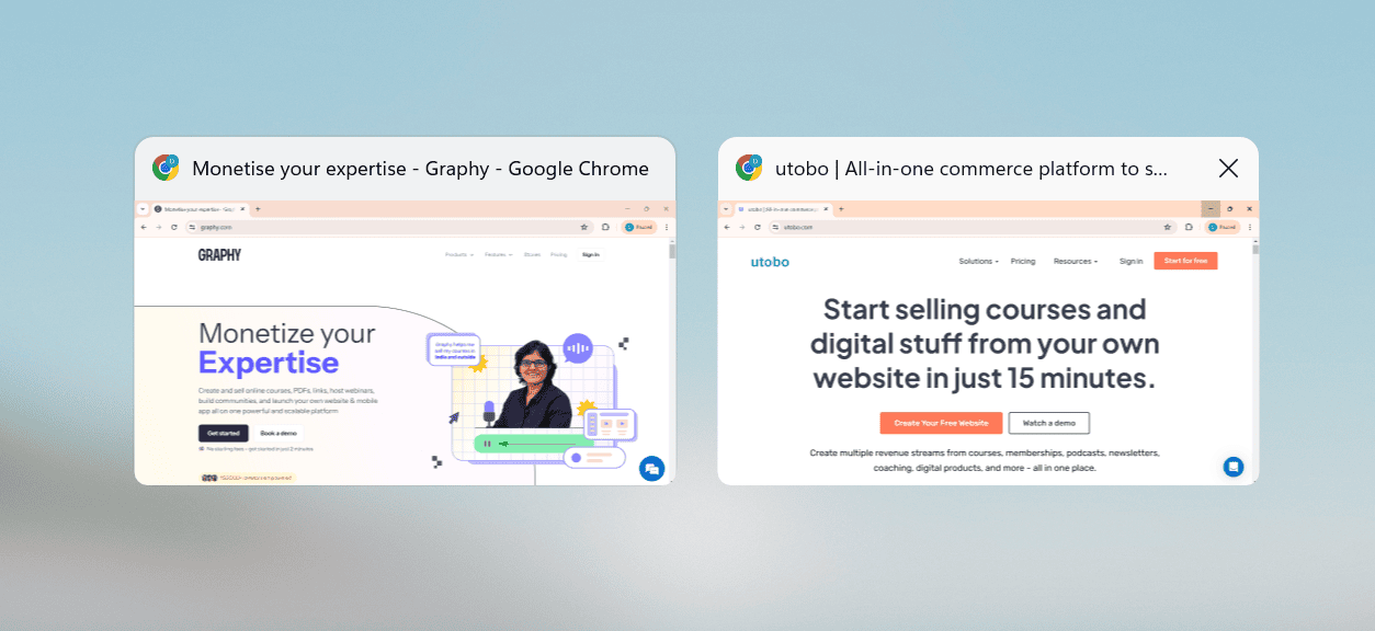 Graphy vs utobo: Which Platform is Best for Your Online Courses?