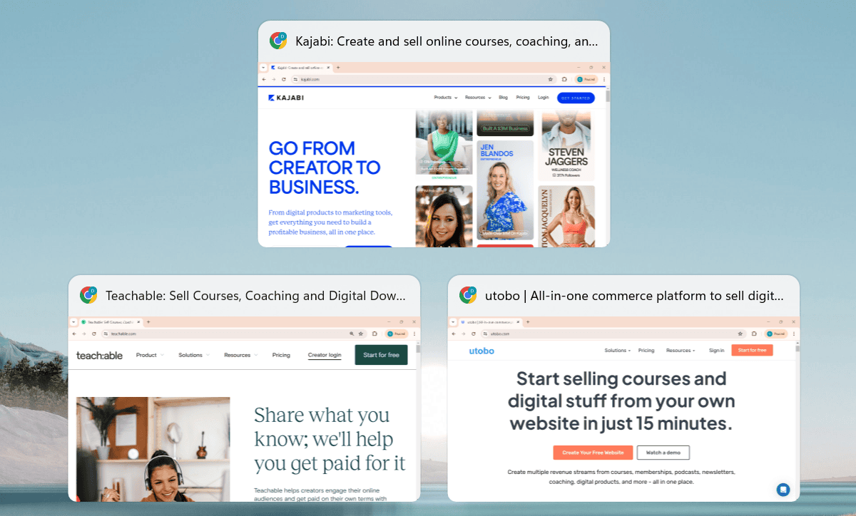 Kajabi vs utobo vs Teachable: Which Platform is Best for Your Online Courses?