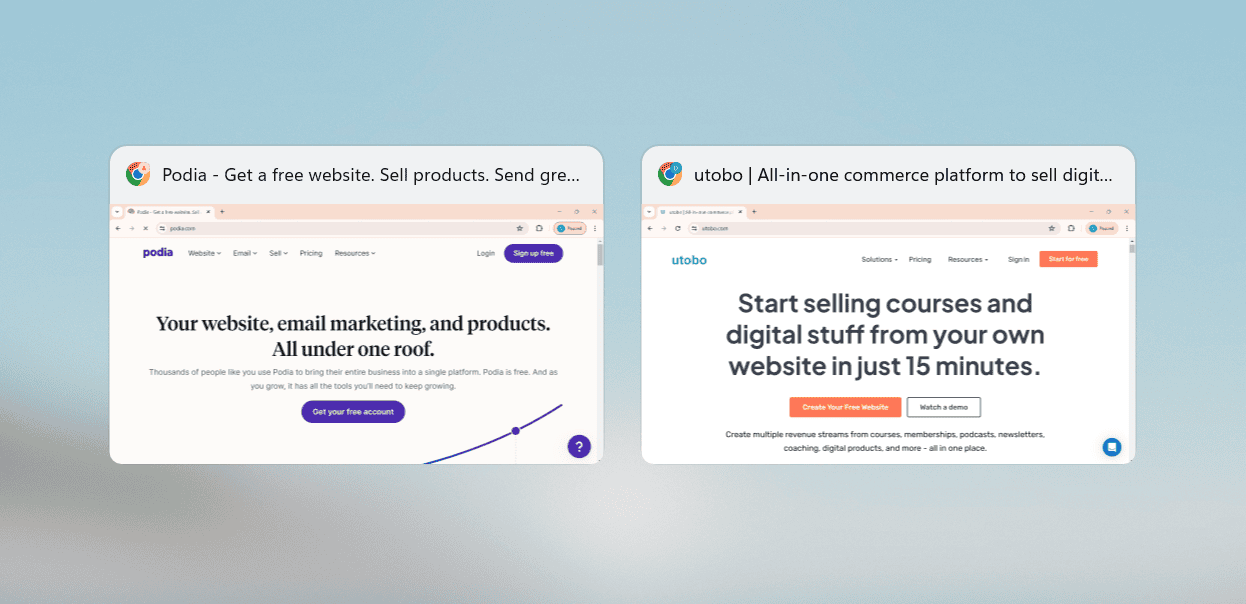 podia vs utobo: Which Platform is Best for Your Online Courses?