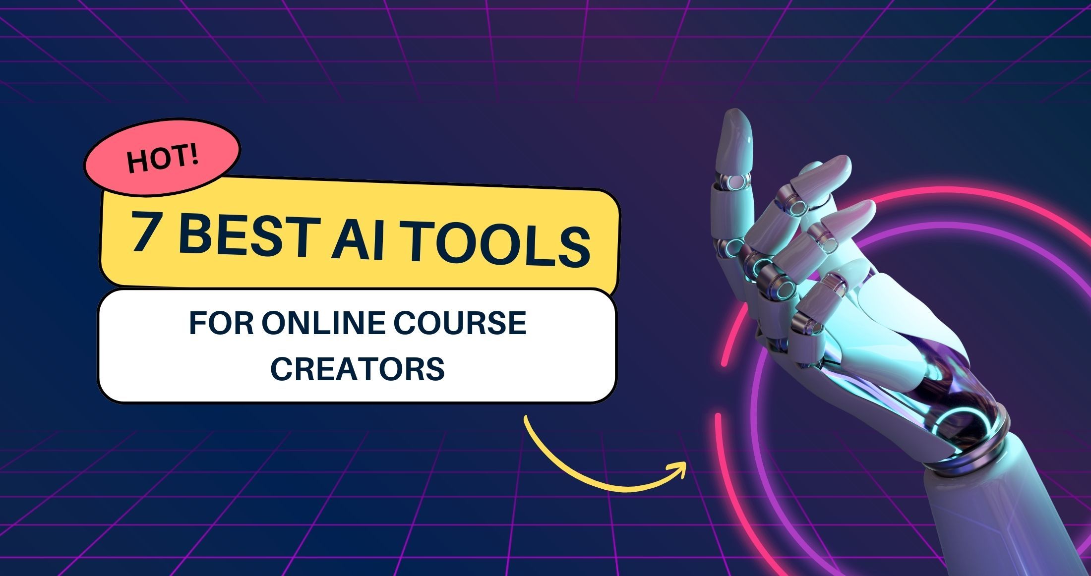 7 Best AI Tools for Online Course Creators