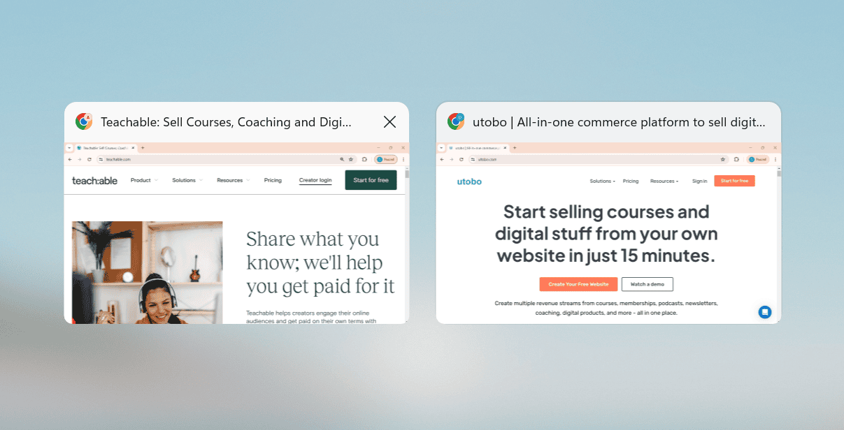 Teachable vs utobo: Which Platform is Best for Your Online Courses?