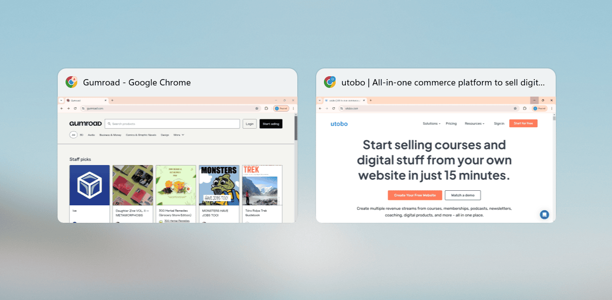 Gumroad vs utobo: Which Platform is Best for Your Online Courses?