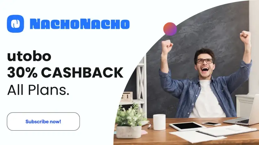 Grab 30% discount on all utobo plans: the NachoNacho SaaS marketplace
