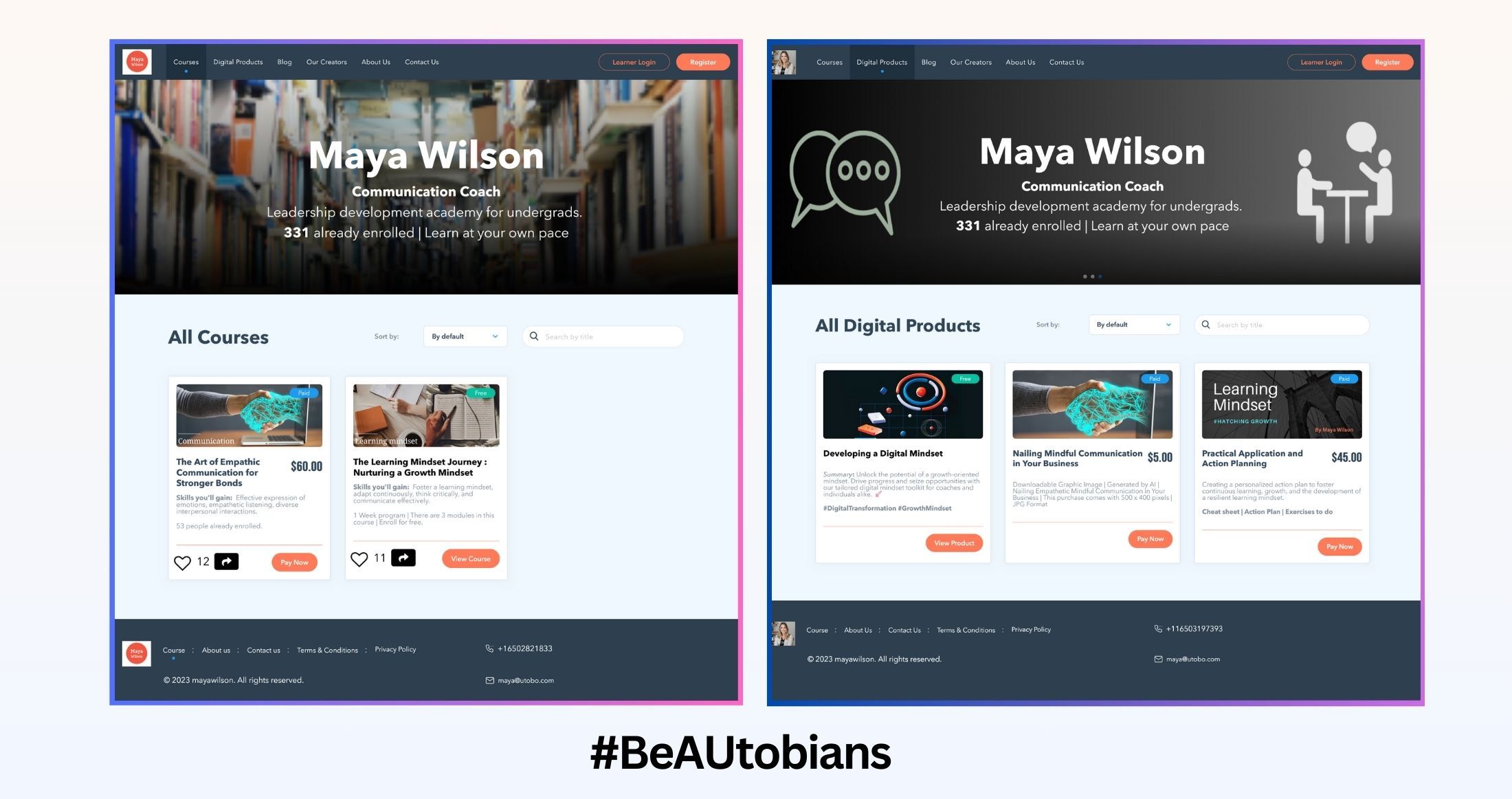 Meet utobo an All In One Platform for your online course hosting