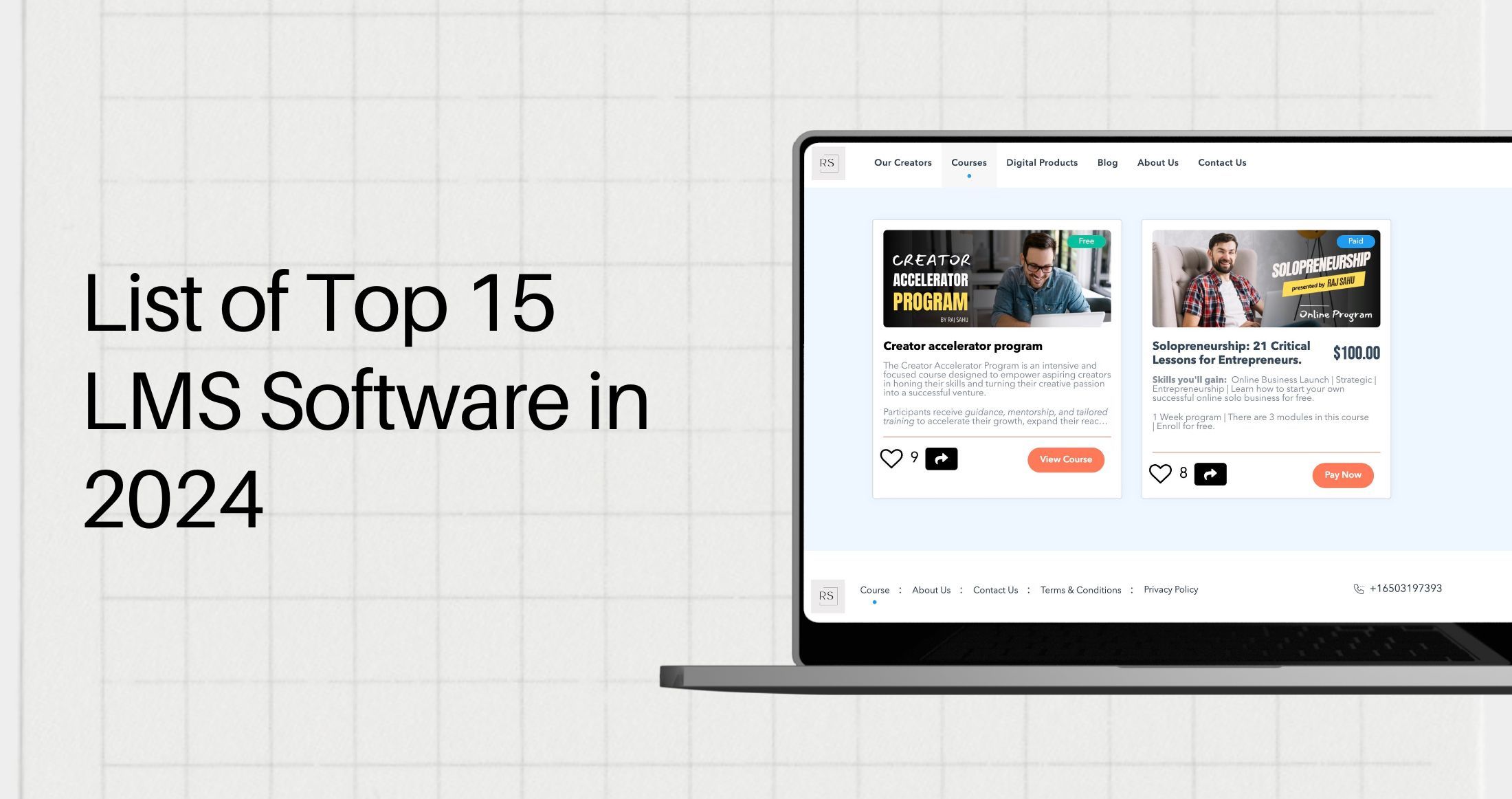 List of Top 15 LMS Software in 2024