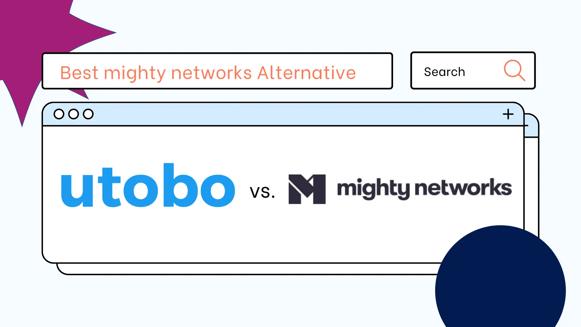 utobo vs Mighty Networks: Best LMS Comparison for 2024